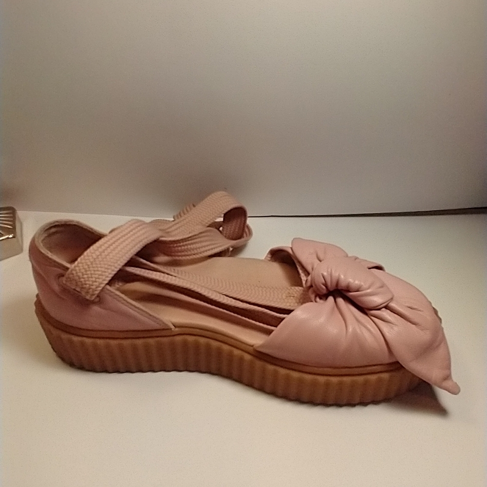 Puma Fenty by Rihanna Bow Ballet Creeper Sandals Shoes Women's sz 7. - Picture 7 of 12